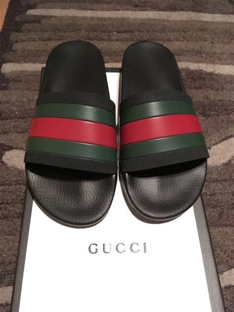 diamond gucci slides ebay|Gucci slides clearance.